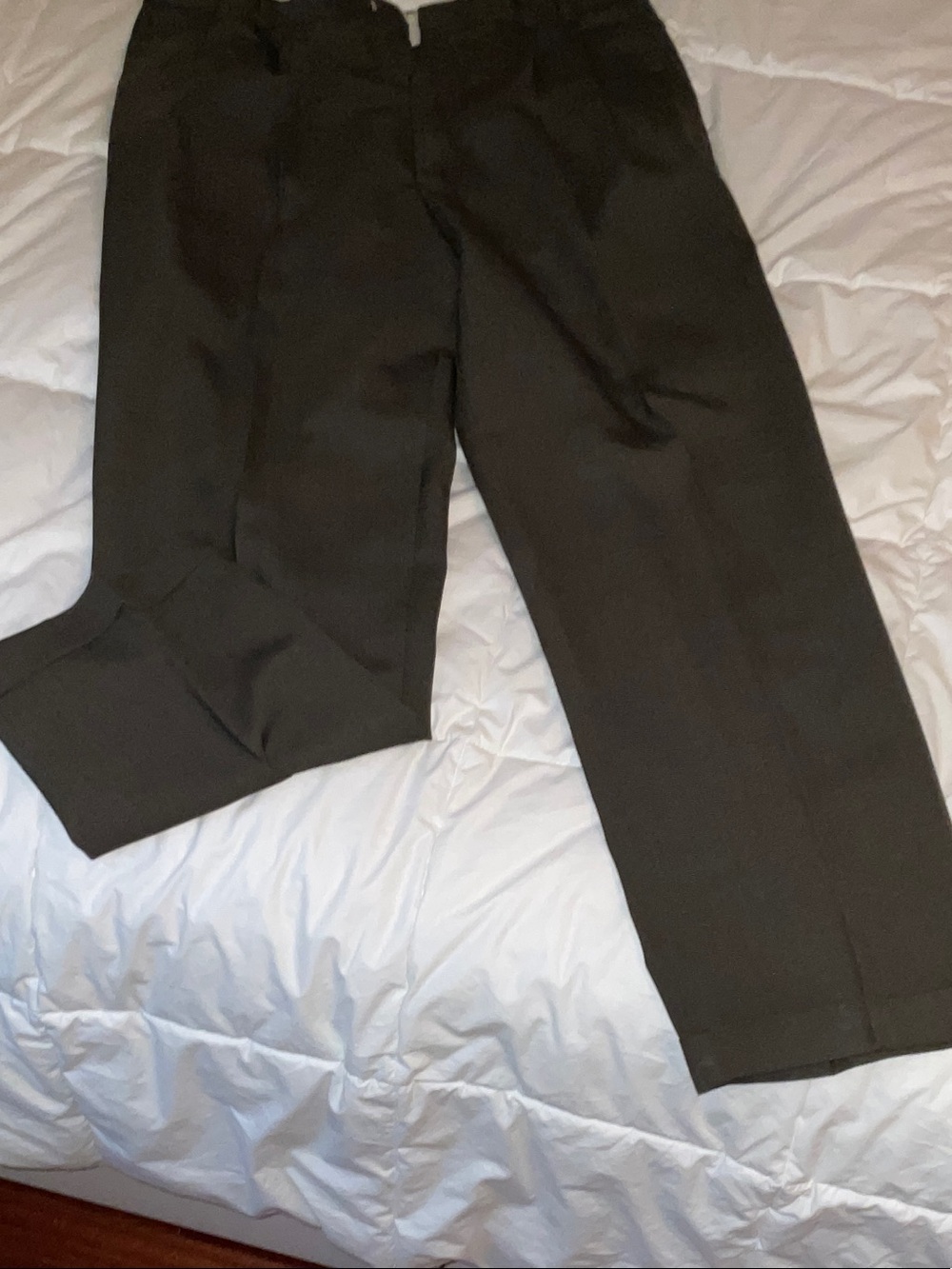 Dockers Men's Dark Brown Dress Pants - Classic Straight Leg